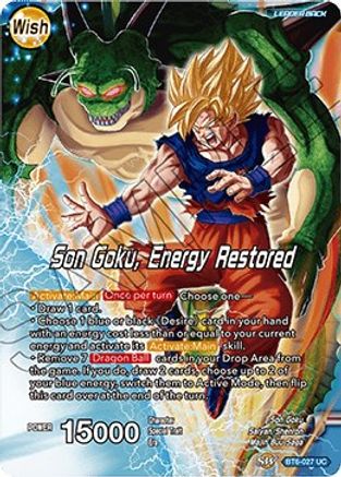 Dende // Son Goku, Energy Restored - Destroyer Kings - Uncommon - BT6-027