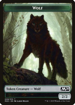 Wolf Token - Core Set 2020 - T - 8