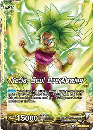 Caulifla & Kale // Kefla, Soul Overflowing - Assault of the Saiyans - Uncommon - BT7-075