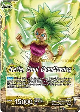 Caulifla & Kale // Kefla, Soul Overflowing - Assault of the Saiyans Pre-Release Cards - Promo - BT7-075_PR