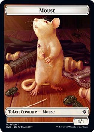 Mouse Token - Throne of Eldraine - T - 4