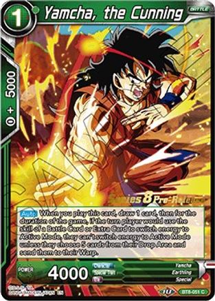 Yamcha, the Cunning - Malicious Machinations Pre-Release Cards - Common - BT8-051_PR
