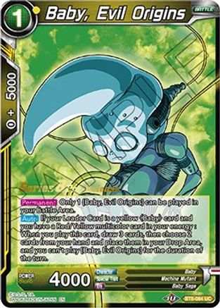 Baby, Evil Origins - Malicious Machinations Pre-Release Cards - Uncommon - BT8-084_PR