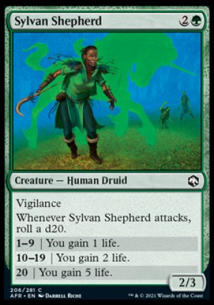 Sylvan Shepherd - Adventures in the Forgotten Realms - C - 206