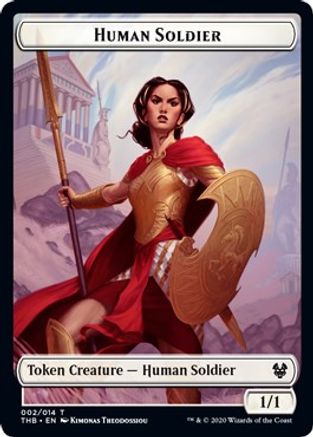Human Soldier Token - Theros Beyond Death - T - 2