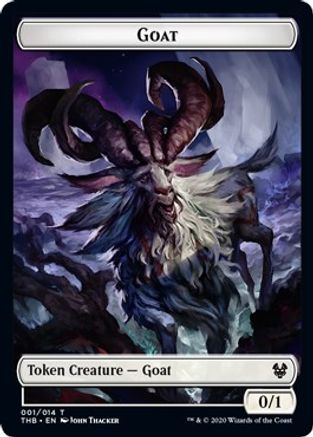 Goat Token - Theros Beyond Death - T - 1