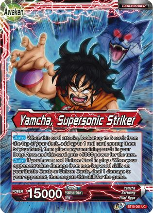 Yamcha // Yamcha, Supersonic Striker - Rise of the Unison Warrior - Uncommon - BT10-001