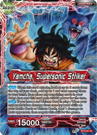 Yamcha // Yamcha, Supersonic Striker - Rise of the Unison Warrior (2nd Edition) - Uncommon - BT10-001