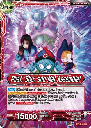 Pilaf // Pilaf, Shu, and Mai Assemble! - Rise of the Unison Warrior - Common - BT10-002