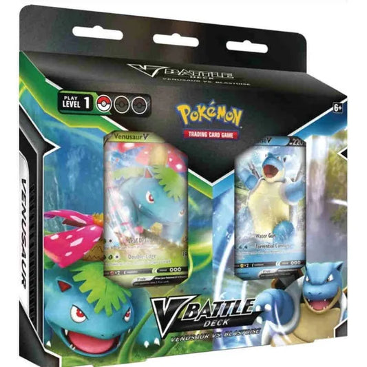 POKEMON V Battle Deck Bundle [Venusaur V/Blastoise V]