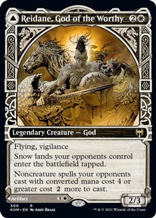 Reidane, God of the Worthy (Showcase) - Kaldheim - R - 300