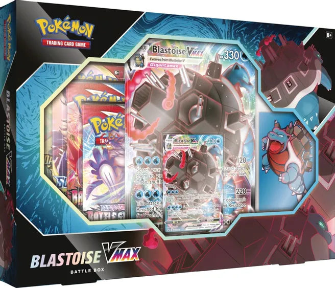 POKEMON Blastoise VMAX Battle Box Español