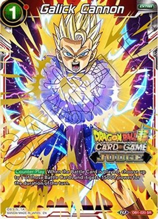 Galick Cannon - Judge Promotion Cards - Promo - DB1-020