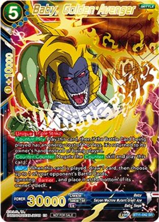 Baby, Golden Avenger (Alternate Art Set 2021 Vol.1 ) - Tournament Promotion Cards - Promo - BT11-042