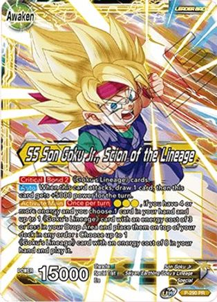 Son Goku Jr. // SS Son Goku Jr., Scion of the Lineage - Promotion Cards - Promo - P-290