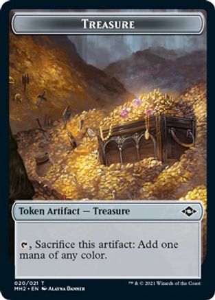 Treasure (020) Token - Modern Horizons 2 - T - 20