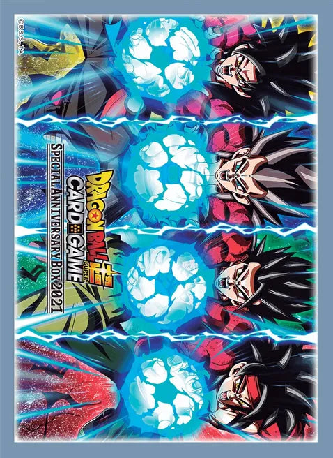 Dragon Ball Super CCG: Special Anniversary Box 2021 Card Sleeves - SS4 Saiyans (66-Pack)
