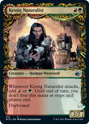 Kessig Naturalist (Showcase) - Innistrad: Midnight Hunt - U - 310