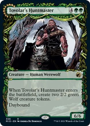 Tovolar's Huntmaster (Showcase) - Innistrad: Midnight Hunt - R - 306