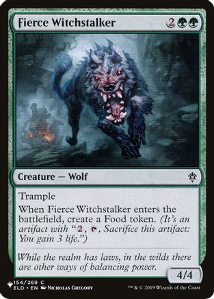 Fierce Witchstalker - The List - C - 154