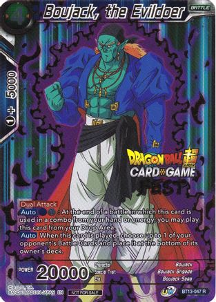 Boujack, the Evildoer (Card Game Fest 2022) - Tournament Promotion Cards - Promo - BT13-047
