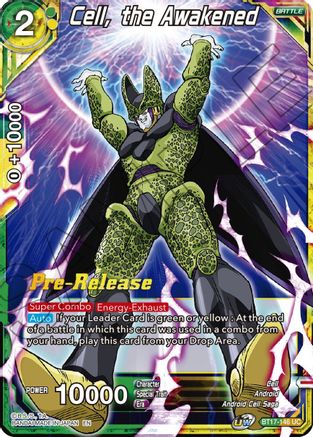 Cell, the Awakened - Ultimate Squad Pre-Release Cards - Uncommon - BT17-146