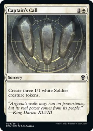 Captain's Call - Dominaria United - C - 9