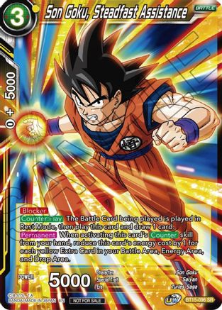 Son Goku, Steadfast Assistance (Zenkai Series Tournament Pack Vol.1) - Tournament Promotion Cards - Promo - BT15-096