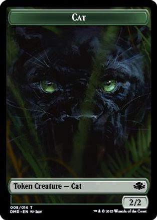 Cat Token (008) - Dominaria Remastered - T - 8
