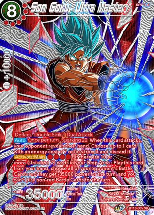 Son Goku, Ultra Mastery - Collector's Selection Vol. 3 - Super Rare - BT16-005