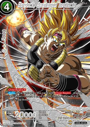 Bardock, Awakened Instincts - Collector's Selection Vol. 3 - Expansion Rare - EX06-30