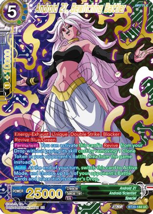 Android 21, Bewitching Battler (Gold-Stamped) - Power Absorbed - Uncommon - BT20-144