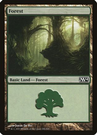 Forest (248) - Magic 2014 (M14) - L - 248