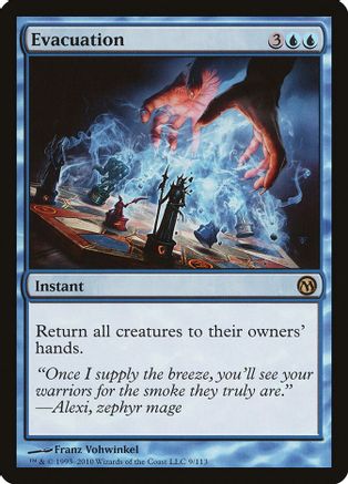Evacuation - Duels of the Planeswalkers - R - 9