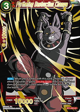 Furthering Destruction Champa (Alternate Art) - Special Anniversary Set 2021 - Uncommon - BT1-005