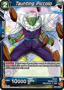 Taunting Piccolo - Galactic Battle - Common - BT1-046