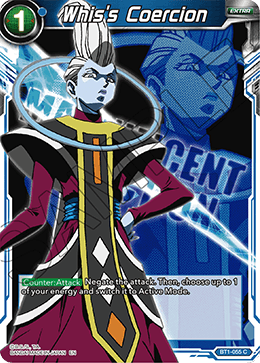 Whis's Coercion - Expansion Deck Box Set 07: Magnificent Collection - Fusion Hero - Common - BT1-055