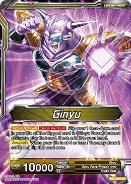 Ginyu // Ginyu, The Malicious Transformation - Galactic Battle - Uncommon - BT1-085