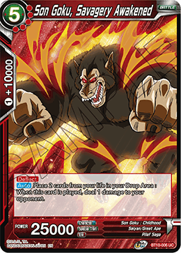 Son Goku, Savagery Awakened - Rise of the Unison Warrior - Uncommon - BT10-006