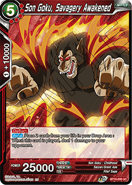 Son Goku, Savagery Awakened - Rise of the Unison Warrior (2nd Edition) - Uncommon - BT10-006