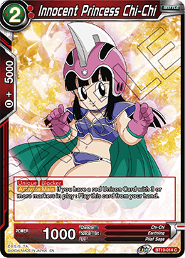 Innocent Princess Chi-Chi - Rise of the Unison Warrior - Common - BT10-014