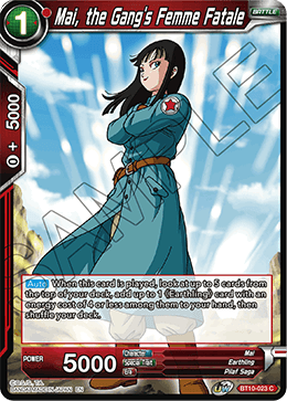 Mai, the Gang's Femme Fatale - Rise of the Unison Warrior - Common - BT10-023