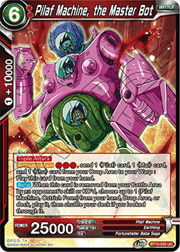 Pilaf Machine, the Master Bot - Rise of the Unison Warrior - Uncommon - BT10-025