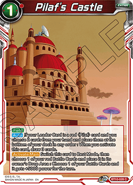 Pilaf's Castle - Rise of the Unison Warrior - Common - BT10-028