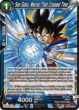 Son Goku, Warrior That Crossed Time - Rise of the Unison Warrior (2nd Edition) - Common - BT10-038