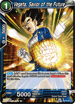 Vegeta, Savior of the Future - Rise of the Unison Warrior - Common - BT10-041