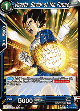 Vegeta, Savior of the Future - Rise of the Unison Warrior (2nd Edition) - Common - BT10-041
