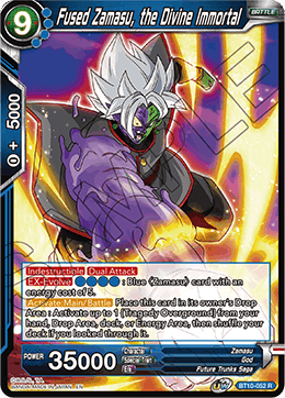 Fused Zamasu, the Divine Immortal - Rise of the Unison Warrior - Rare - BT10-052