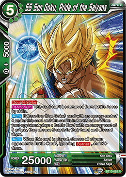 SS Son Goku, Pride of the Saiyans - Rise of the Unison Warrior (2nd Edition) - Rare - BT10-065