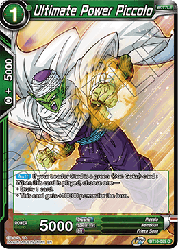 Ultimate Power Piccolo - Rise of the Unison Warrior (2nd Edition) - Common - BT10-069